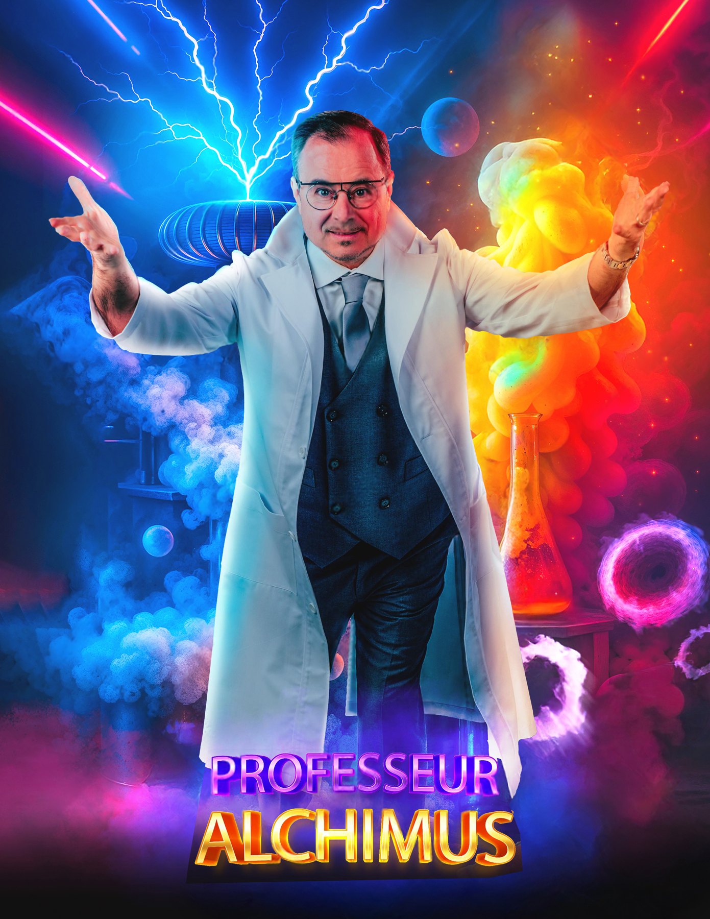 Le laboratoire du Professeur Alchimus